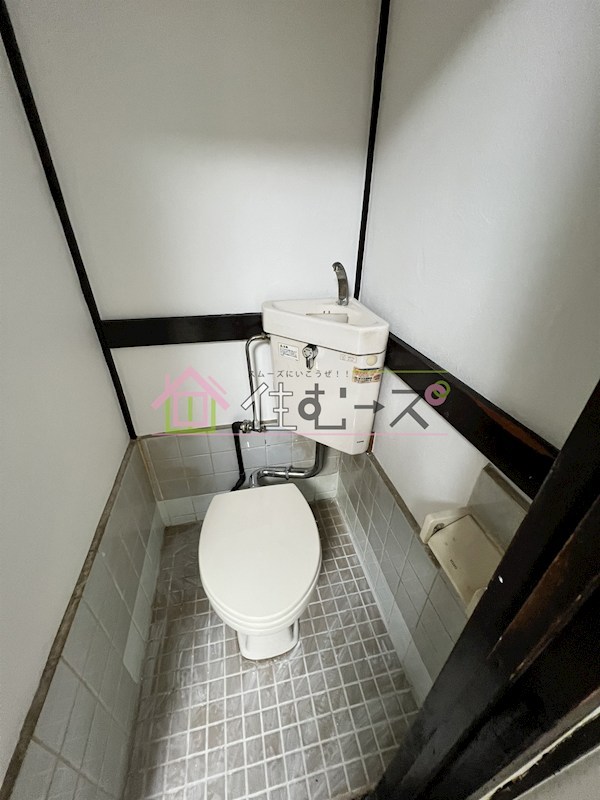 東住吉アパート2 ベランダ