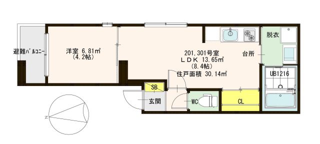 ツリービレッジ城東 間取り