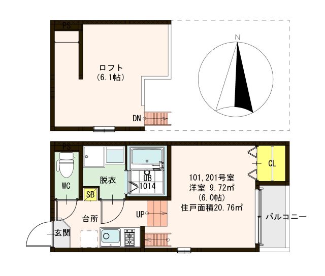 トロワ・スール 間取り