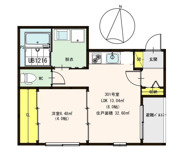 ハーモニーテラス千林 間取り