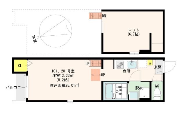 京橋オーガスタ 間取り