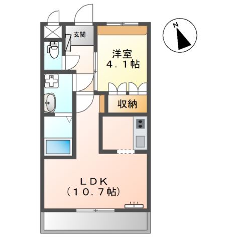 アヴァンティ三国ヶ丘 間取り