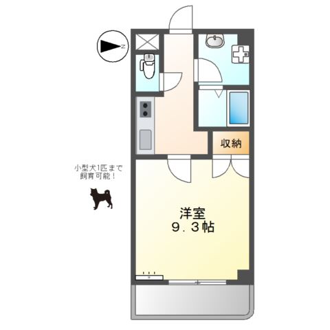 プレジール今福鶴見 間取り