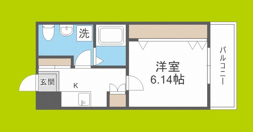 ブライト東住吉 間取り