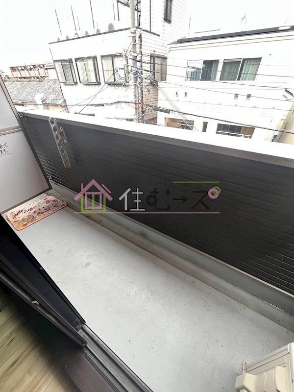 ブライト東住吉 ベランダ
