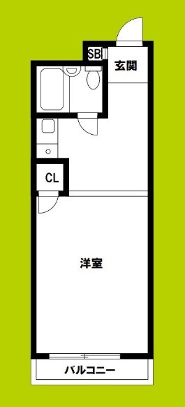 住道ハイツ 間取り