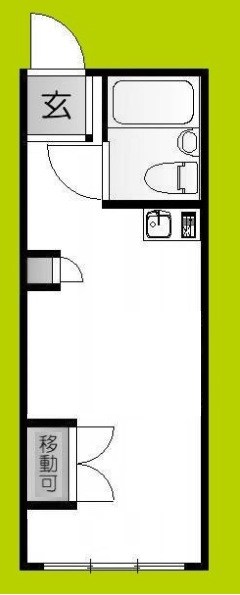 シャンブル北野 間取り