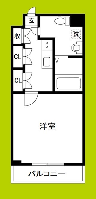 ラナップスクエア難波Ⅱ 間取り