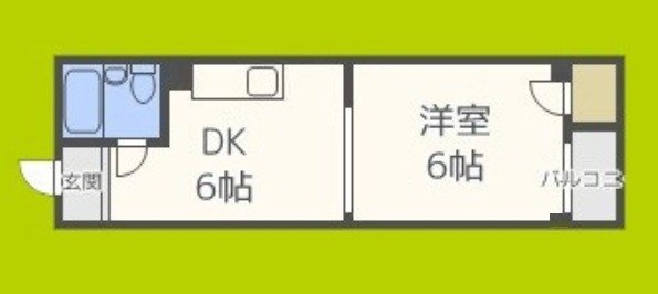 白樺ハイツ清水 間取り