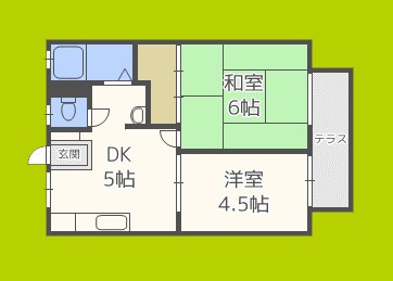 パナハイツ今津 間取り