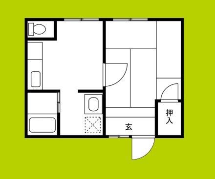 Liloアパートメント鶴見 間取り