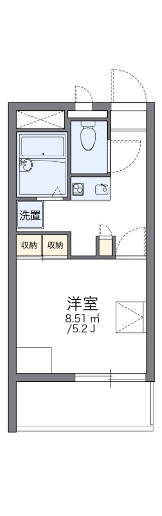 レオパレスＮ 間取り