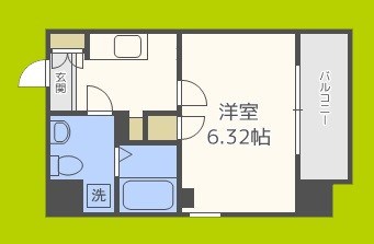 Grandi Utsubo Park 間取り