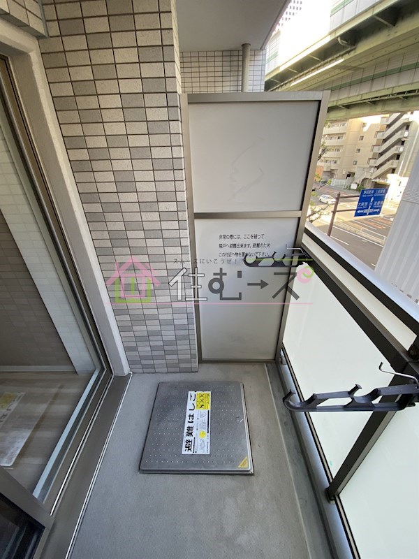 エスリード阿波座ノースプレイス ベランダ