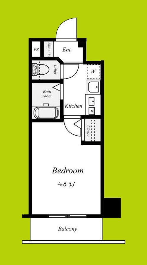 エスリード東天満第2 間取り