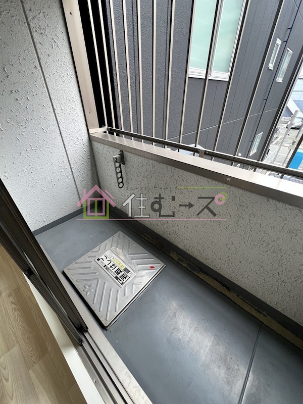 ラグジェリア天満橋 ベランダ