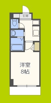 Ms'palazzO Osaka 間取り
