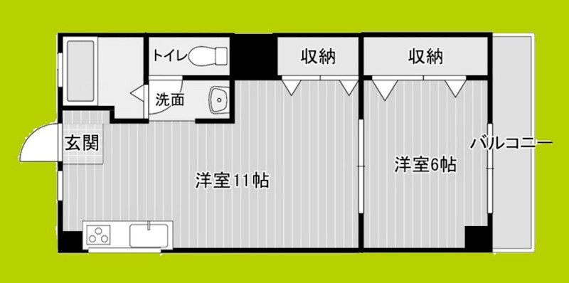 サニープレイス塚本 間取り