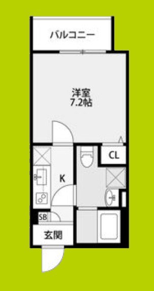 CRASTINE姫島 間取り