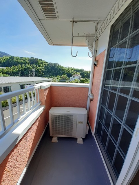 ウイズダム　パレスＢ ベランダ