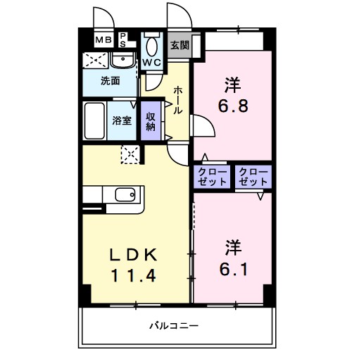ＢＥＡＵ　ＣＨＡＭＰＳ　夢運 間取り