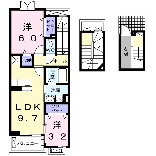 モデッサ　フェリーチェ 間取り