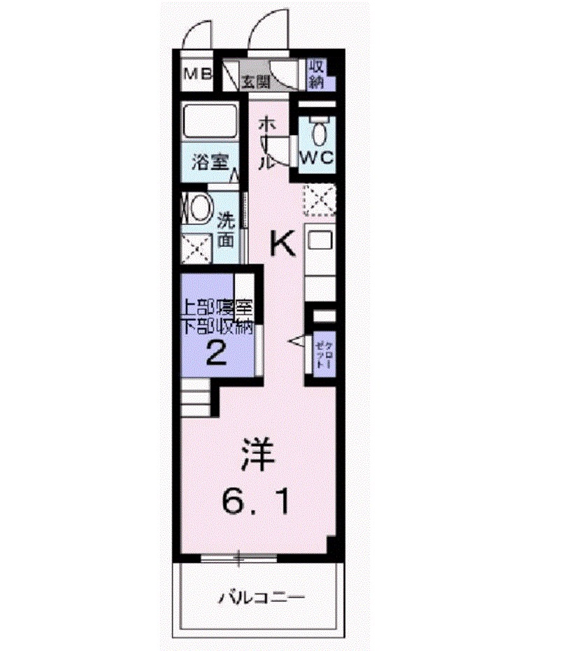 サニーキャンプ東雲Ⅰ 間取り