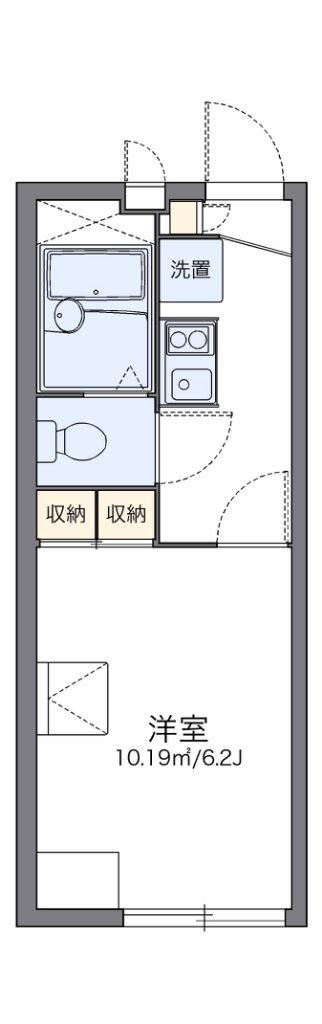 レオパレス穂風 間取り