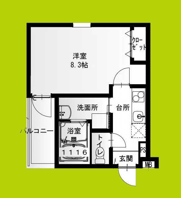 フジパレス西湊Ⅰ番館 間取り図