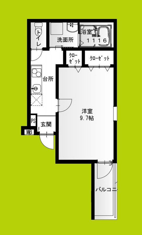 フジパレス西湊Ⅰ番館 間取り