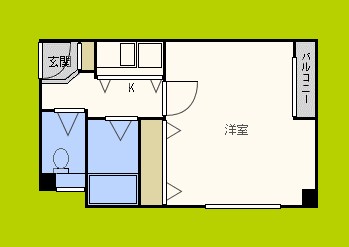 カーサゼブラ土佐堀 間取り
