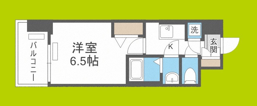 レジュールアッシュ　ウエストレジス 間取り