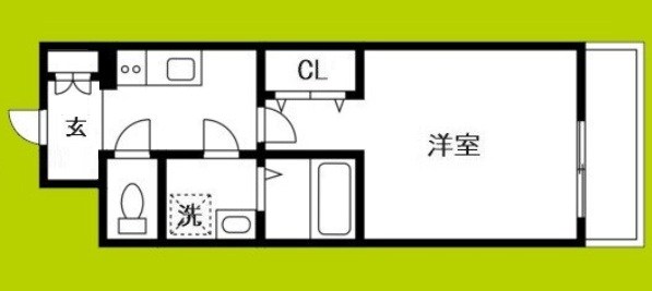 ファーストフィオーレ難波クレシア 間取り