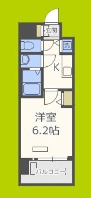 プレサンス難波セレクト 間取り