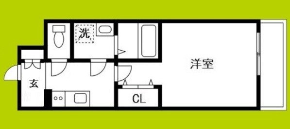ファーストフィオーレ難波クレシア 間取り