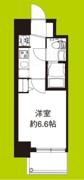 エグゼ大阪CITYアインツ 間取り