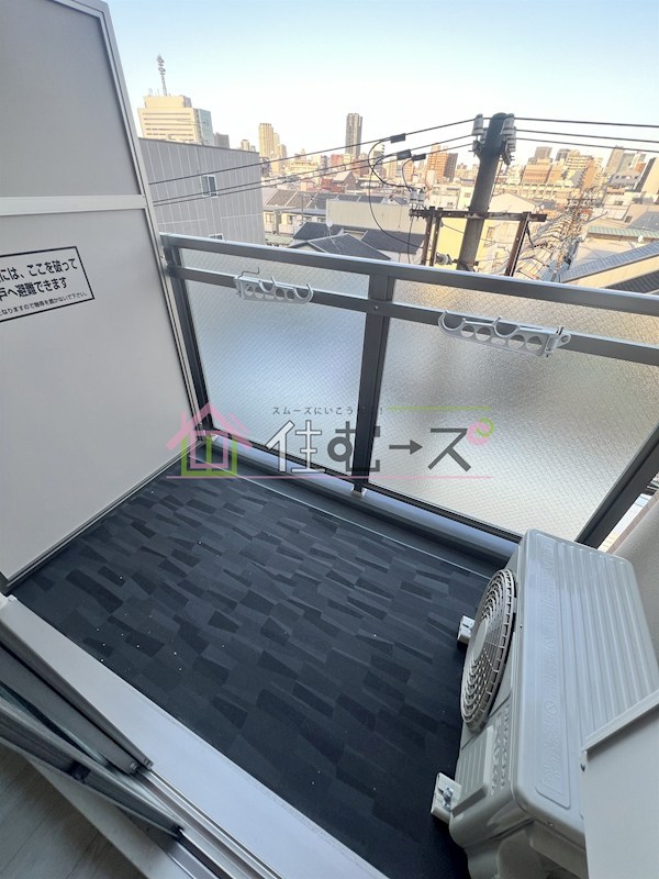 エグゼ大阪CITYアインツ ベランダ