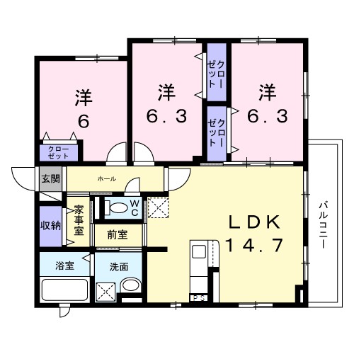 ズュートヴィント 間取り
