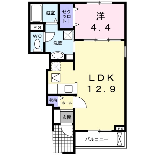 アルカンシェル武庫之荘西 間取り