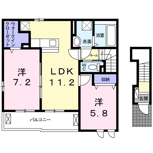 シャルム・ソレイユ 間取り