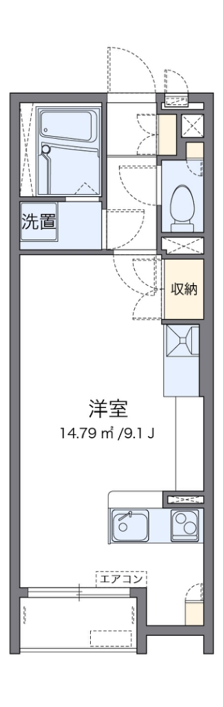 レオネクストリッツ美園 間取り
