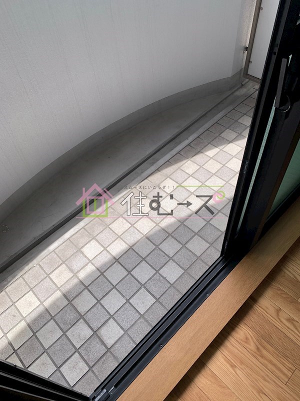 ノルデンハイムリバーサイド天神橋 ベランダ