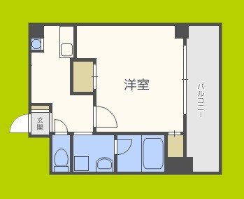 インペリアル靭本町 間取り