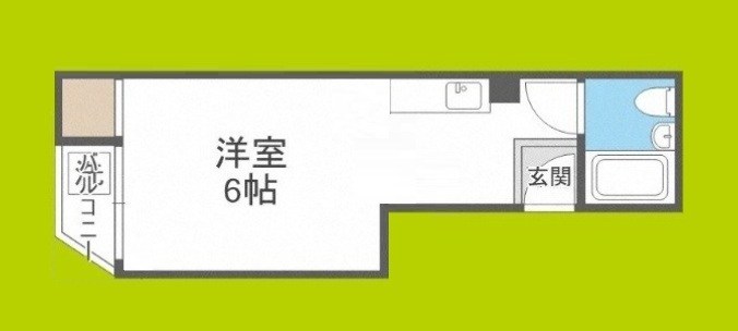 グランビルド新北野Ⅰ 間取り図
