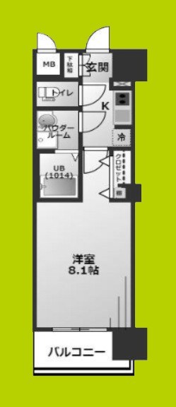 スワンズシティ新大阪 間取り