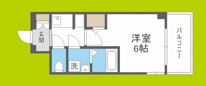 S-RESIDENCE新大阪Garden 間取り