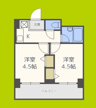 木川東エクセルハイツ 間取り