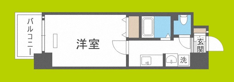 エステムコート新大阪Ⅵエキスプレイス 間取り