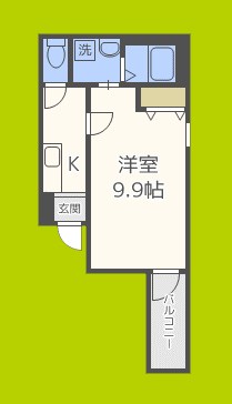 フジパレス三津屋Ⅵ番館 間取り