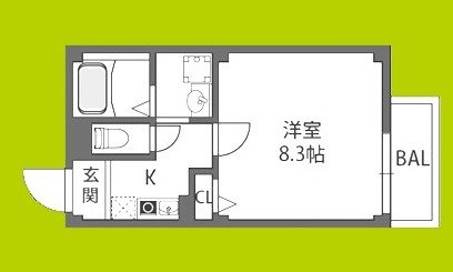 AXIS加島 間取り